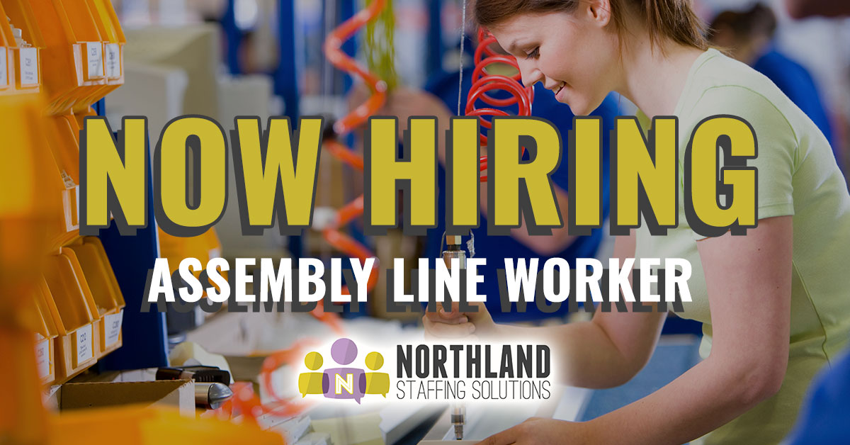 person working on an assembly line